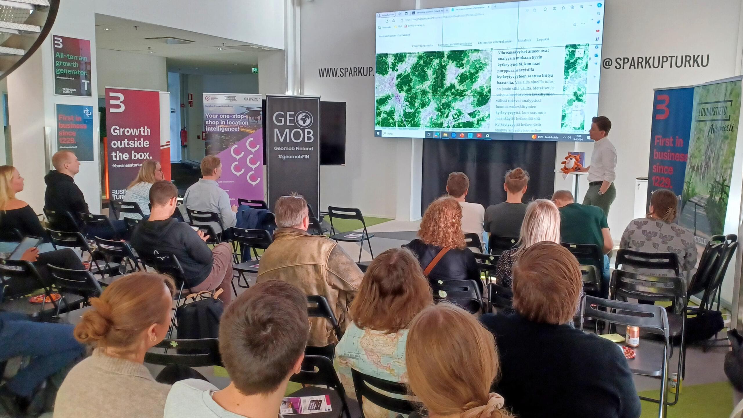 Read more about the article Impactful geospatial projects showcased at Geomob in Turku
